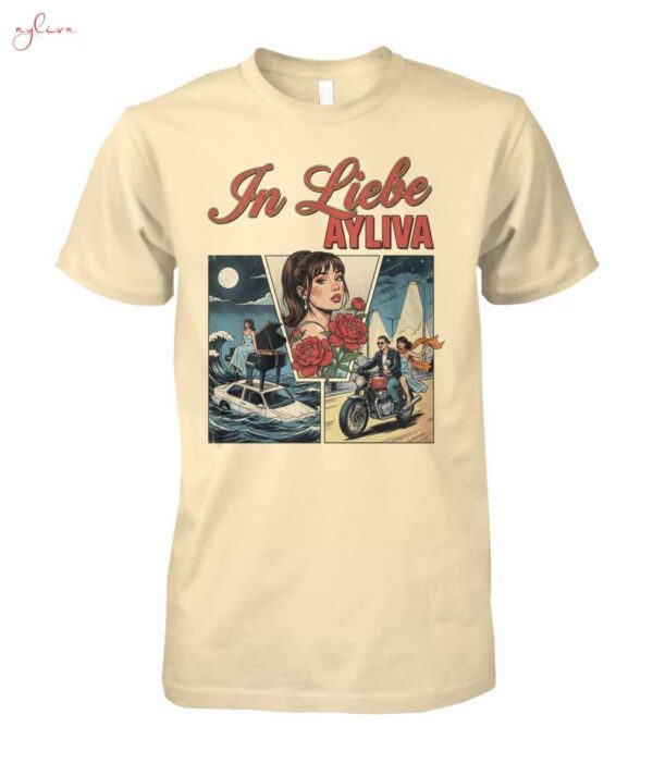 ayliva-in-liebe-t-shirt-im-vintage-comic-stil-fan-merch-der-deutschen-sangerin.jpg Ayliva In Liebe T-Shirt: Vintage Comic Fan-Merch der deutschen Sängerin