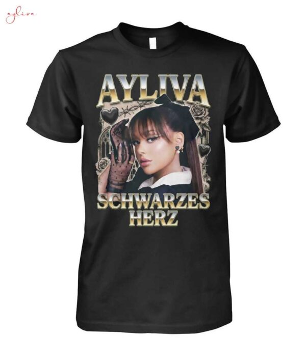 ayliva-schwarzes-herz-vintage-t-shirt-90er-jahre-bootleg-grafik-konzert-fan-shirt.jpg Ayliva Schwarzes Herz T-Shirt | Vintage 90s Bootleg Design für Fans