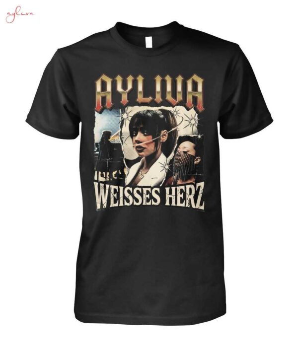ayliva-weisses-herz-vintage-bootleg-t-shirt-retro-90er-jahre-grafik-shirt-fur-fans.jpg Ayliva 'Weisses Herz' Vintage T-Shirt | Retro 90er Bootleg Merch